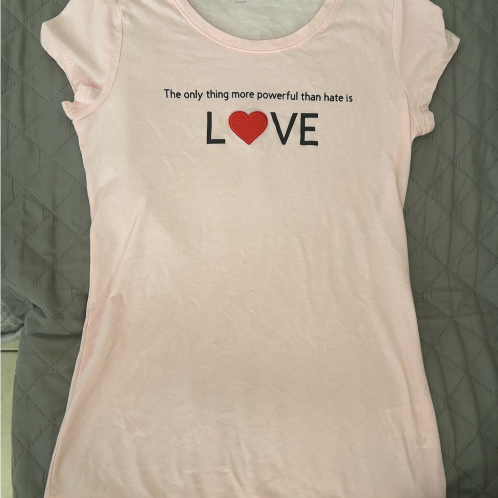 Pink Love Graphic Tee